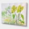 Designart - Vintage Lotus Pond - Lake House Canvas Wall Art Print